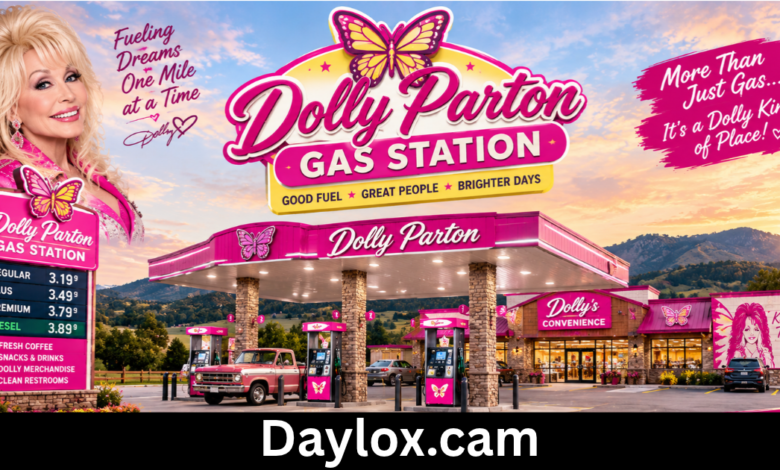dolly parton gas station