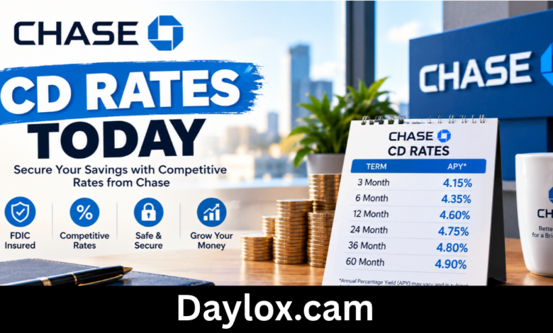 chase cd rates today