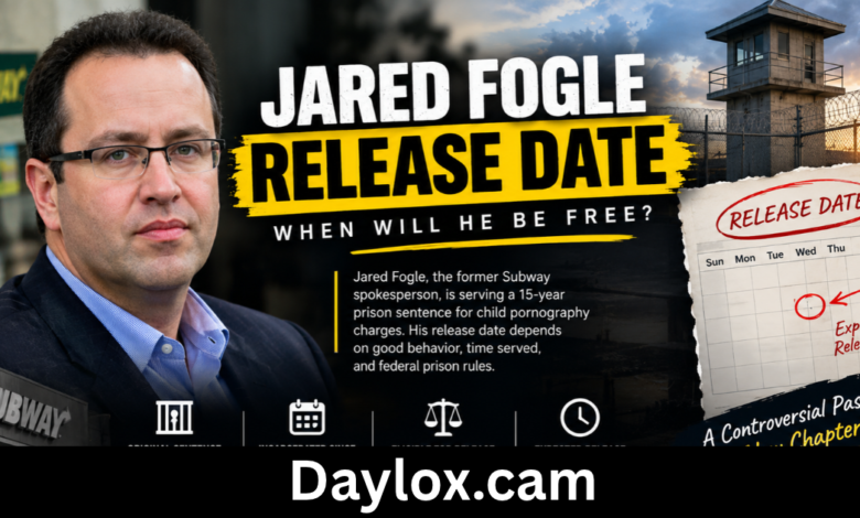 jared fogle release date