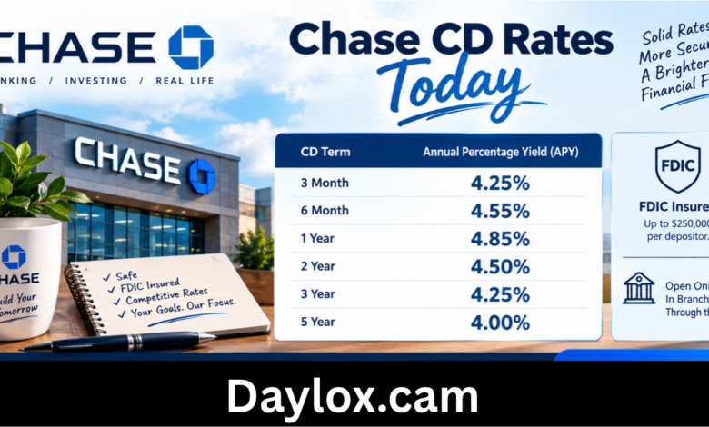 chase cd rates today