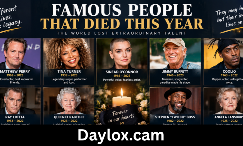 famous people that died this year